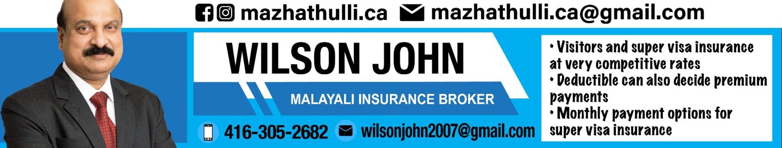 Wilson John – Insurance Broker