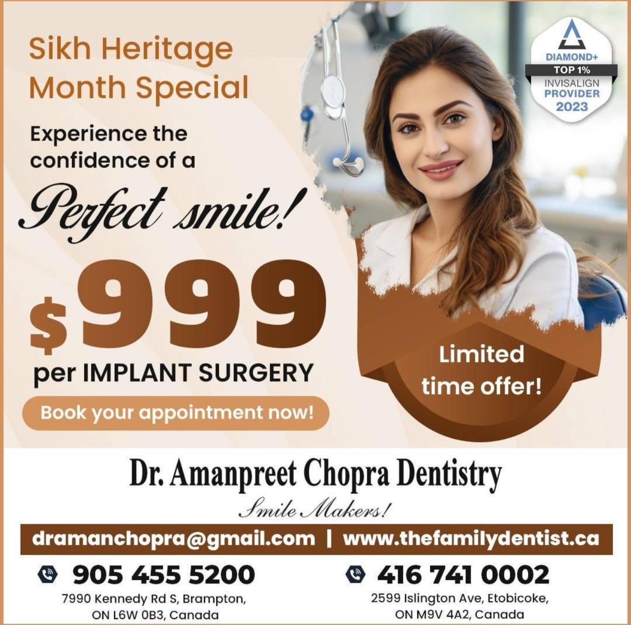 Dr.Amanpreet Chopra Dentistry