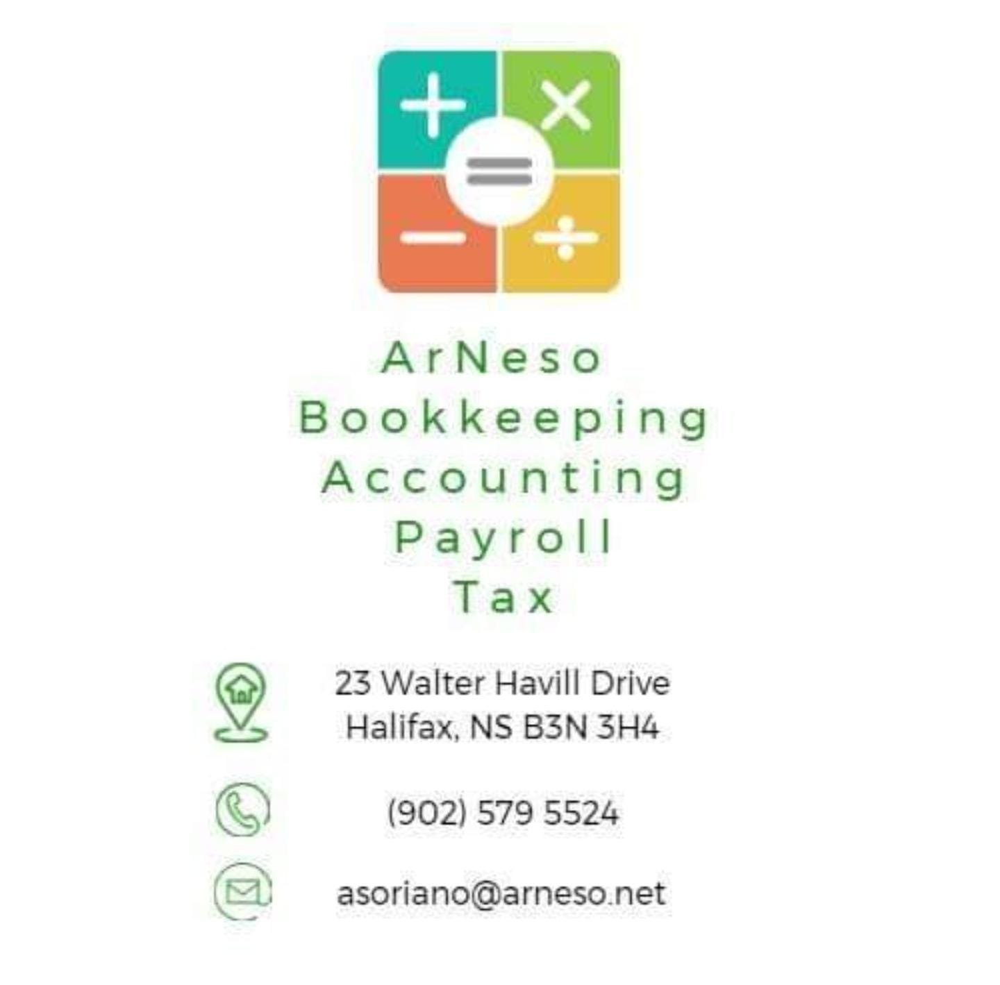 Arneso Bookkeeping, Accounting, Payroll and Tax
