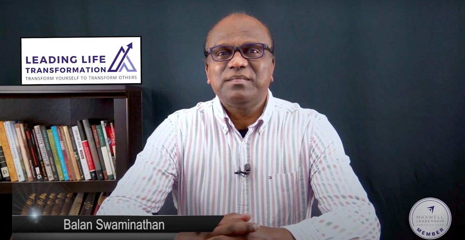 Balan Swaminathan – Maxwell Leadership Certified Coach,Trainer & Speaker | CEO,Leading Life Transformation | Pastor, HIPM
