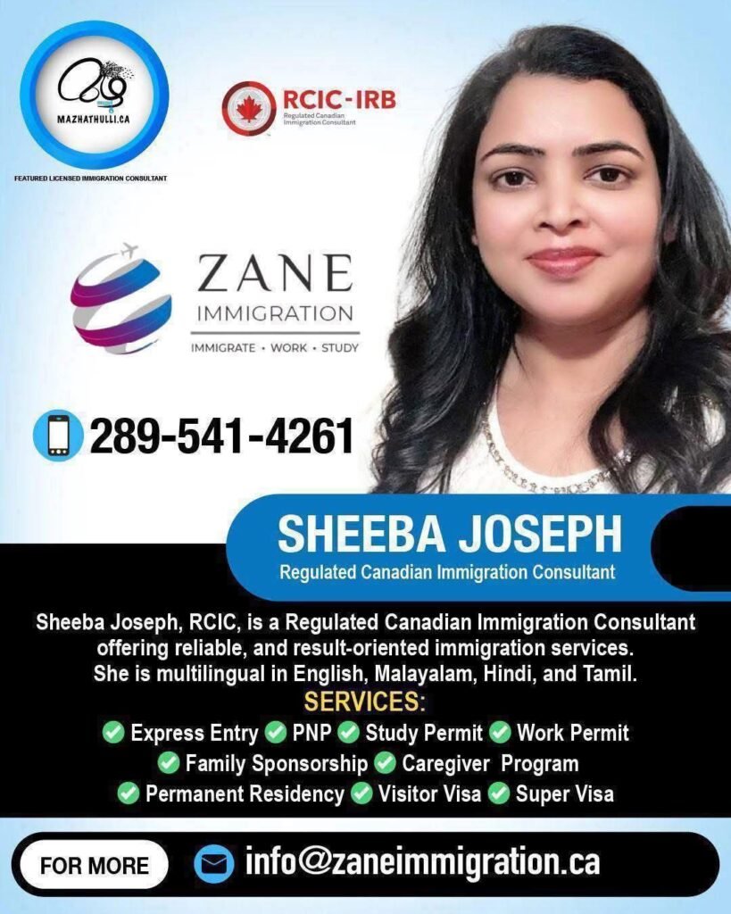 Sheeba Joseph – Immigration Consultant