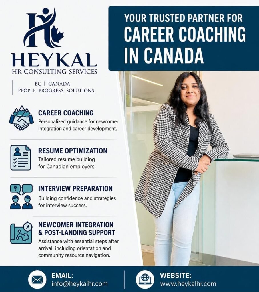 Newcomer Settlement Career Support – Vancouver